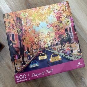 Galison 500 pc puzzles Days of Fall
